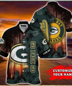 Green Bay Packers NFL Customized Summer Hawaii Shirt For Sports Enthusiasts