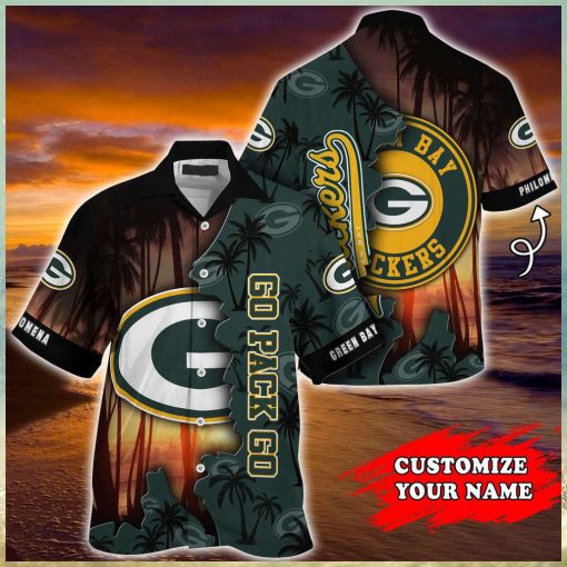 Green Bay Packers NFL Customized Summer Hawaii Shirt For Sports Enthusiasts