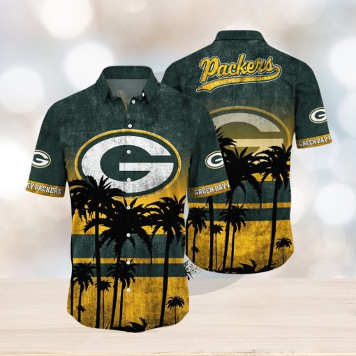 Green Bay Packers NFL Hawaii Shirt Short Style, Hot Trending, Summer Collection, Trendy Aloha