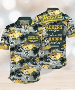 Green Bay Packers NFL Hawaiian Shirt For Grandparent Beach Shirt