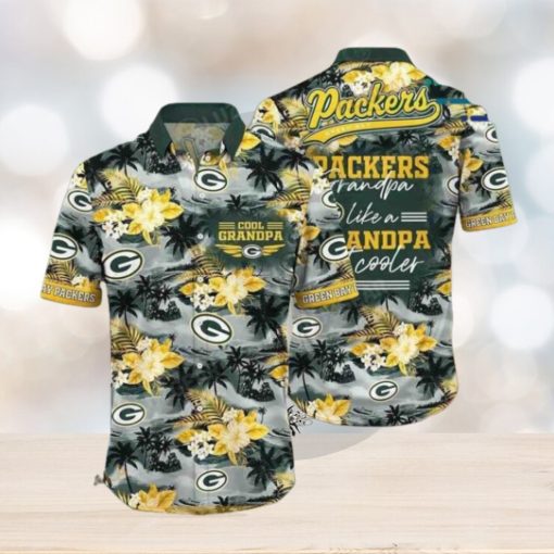 Green Bay Packers NFL Hawaiian Shirt For Grandparent Beach Shirt