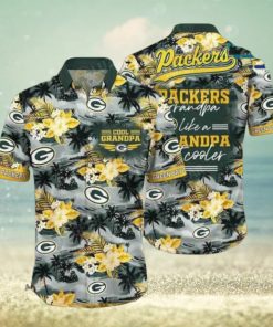 Green Bay Packers NFL Hawaiian Shirt For Grandparent Beach Shirt