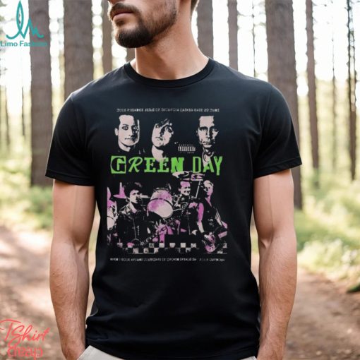 Green Day Punk Shirt The Saviors 2024 Tour T Shirt Rock Band 90S Vintage Unisex