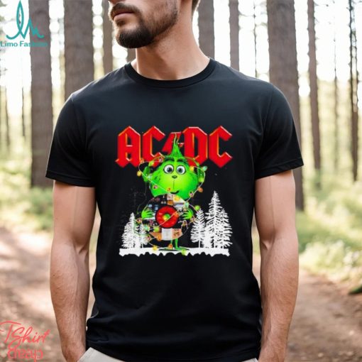 Grinch Acdc 2023 Merry Christmas Shirt