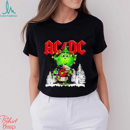 Grinch Acdc 2023 Merry Christmas Shirt