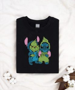 Grinch And Stitch Christmas Shirt Christmas Gifts Merry Grinchmas Sweatshirt Grinchmas T Shirt Gift For Friends Christmas Movies Tshirt