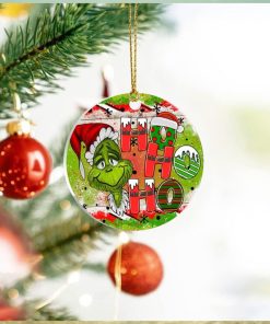 Grinch Christmas Ornament, Xmas Ornament 2023