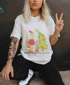 Grinch Christmas Tree Tshirt