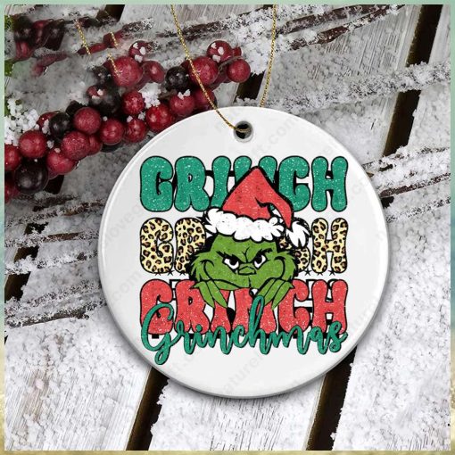 Grinch Green Face Grinchmas Ornament Grinch Christmas Decorations