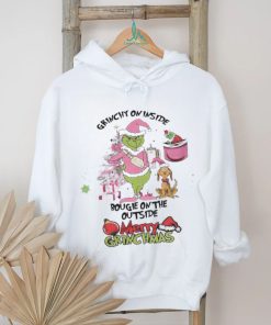 Grinch Grinchy On Inside Bougie On The Outside Merry Grinchmas Christmas Shirt