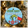 Grinch Hand Christmas Ornament 2023, Christmas Gift