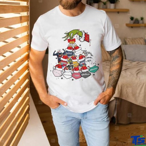 Grinch Hand Holding Formula 1 Christmas Shirt