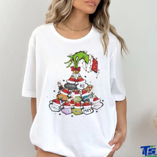 Grinch Hand Taylor Version Light Christmas T shirt