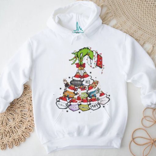 Grinch Hand Taylor Version Light Christmas T shirt