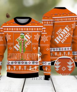 Grinch Home Depot Cute Ugly Christmas Sweater For Men And Women Holiday Gift