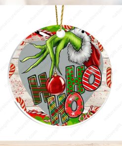Grinch Jingle Bell Merry Christmas Ornament Grinchs Xmas Tree Decoration