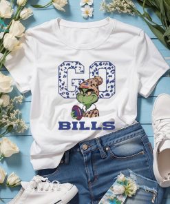 Grinch Leopard Buffalo Bills Go Bills Football Christmas t shirt