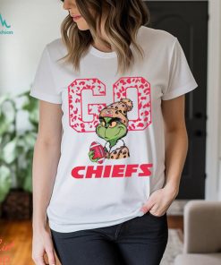 Grinch Leopard Go Chiefs Football Shirt