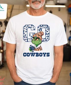 Grinch Leopard Go Cowboys Football Shirt