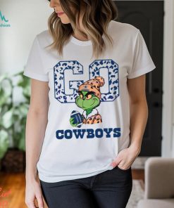 Grinch Leopard Go Cowboys Football Shirt