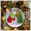 Personalized Frozen Ornament, Disney Princess Christmas Gift