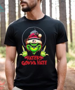 Grinch Middle Finger Haters Gonna Hate Florida State Seminoles T Shirt, hoodie, sweater, long sleeve and tank top Grinch Middle Finger Haters Gonna Hate Florida State Seminoles T Shirt