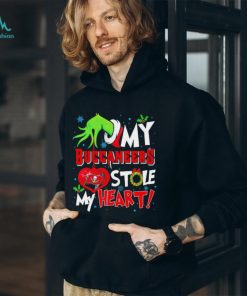 Grinch My Tampa Bay Buccaneers Stole My Heart Football Christmas shirt