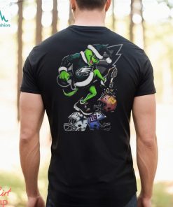 Grinch NFL Shop The Grinch Philadelphia Eagles Stomp On NFL Teams Christmas Shirt