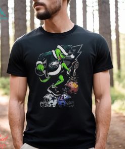 Grinch NFL Shop The Grinch Philadelphia Eagles Stomp On NFL Teams Christmas Shirt