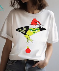 Grinch Santa Ew People Merry Christmas Shirt