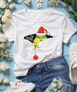 Grinch Santa Ew People Merry Christmas Shirt