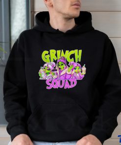 Grinch Squad Boujee Leopard Purple Merry Christmas Shirt