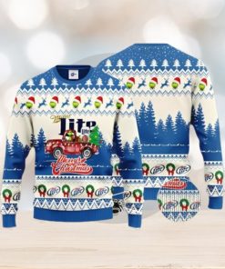 Grinch Ugly Christmas Sweater Xmas 3D Printed Christmas Sweater Gift Miller Lite Grinch Merry Christmas
