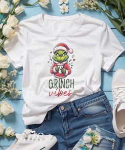Grinch Vibes Christmas Tshirt