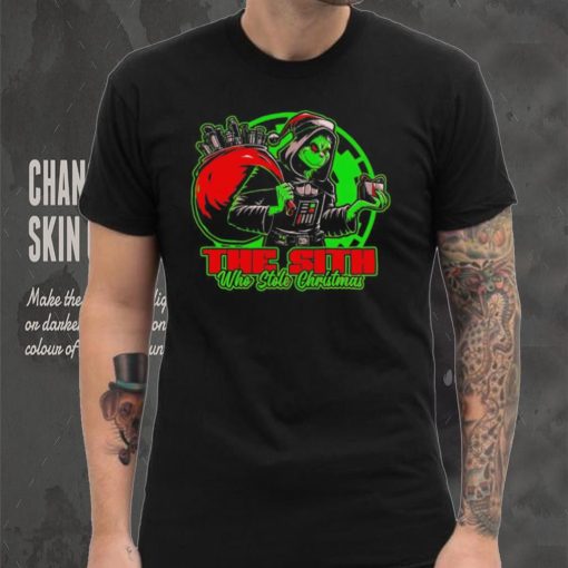 Grinch and Darth Vader The Sith Who Stole Christmas shirt