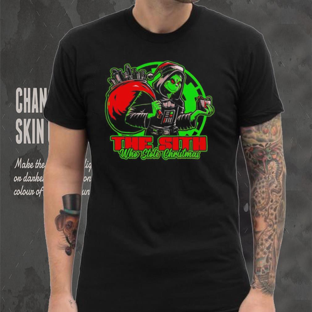 Grinch and Darth Vader The Sith Who Stole Christmas shirt Grinch and Darth Vader The Sith Who Stole Christmas shirt