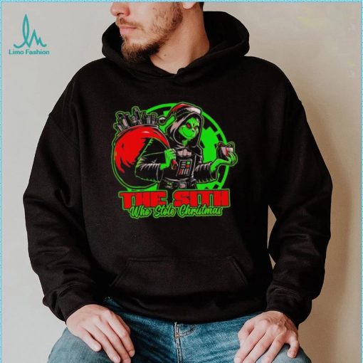 Grinch and Darth Vader The Sith Who Stole Christmas shirt