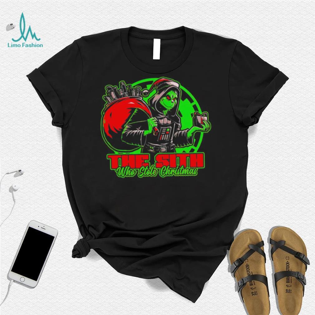 Grinch and Darth Vader The Sith Who Stole Christmas shirt Grinch and Darth Vader The Sith Who Stole Christmas shirt