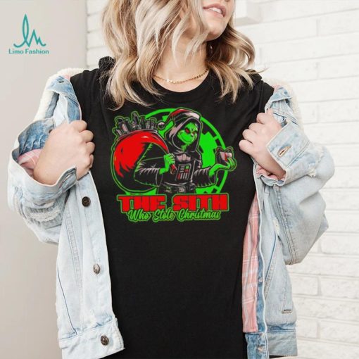 Grinch and Darth Vader The Sith Who Stole Christmas shirt