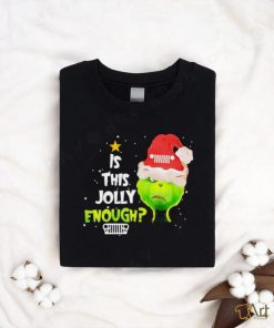 Grinch is this jolly enough Jeep Christmas shirt