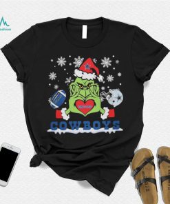 Grinch love Dallas Cowboys Christmas shirt
