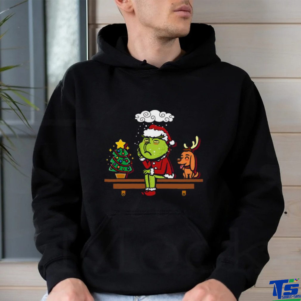 Grinch on the Shelf Christmas Shirt Grinch on the Shelf Christmas Shirt