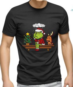 Grinch on the Shelf Christmas Shirt, hoodie, sweater, long sleeve and tank top Grinch on the Shelf Christmas Shirt
