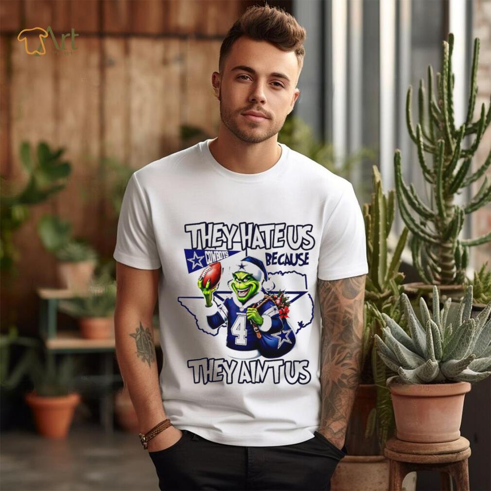 Grinch they hate us because they ain’t us Dallas Cowboys football Xmas gift shirt Grinch they hate us because they ain’t us Dallas Cowboys football Xmas gift shirt