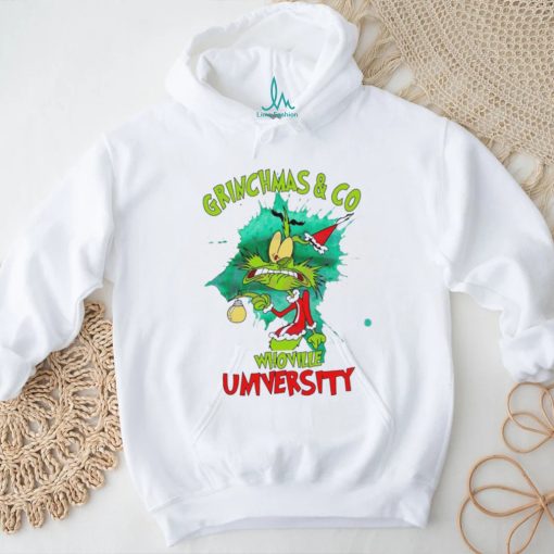 Grinchmas And Co Whovillee University Shirt