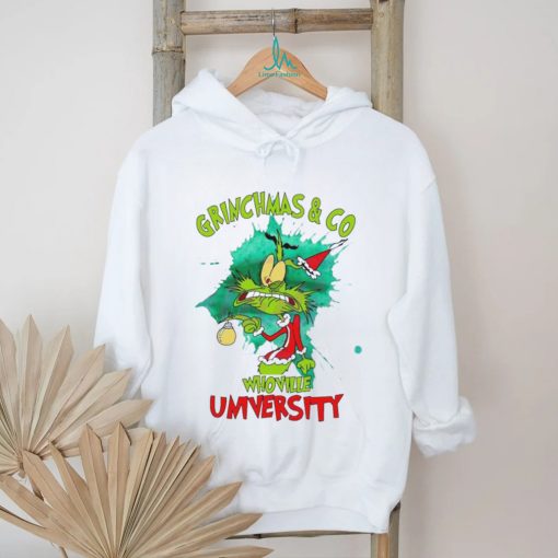 Grinchmas And Co Whovillee University Shirt