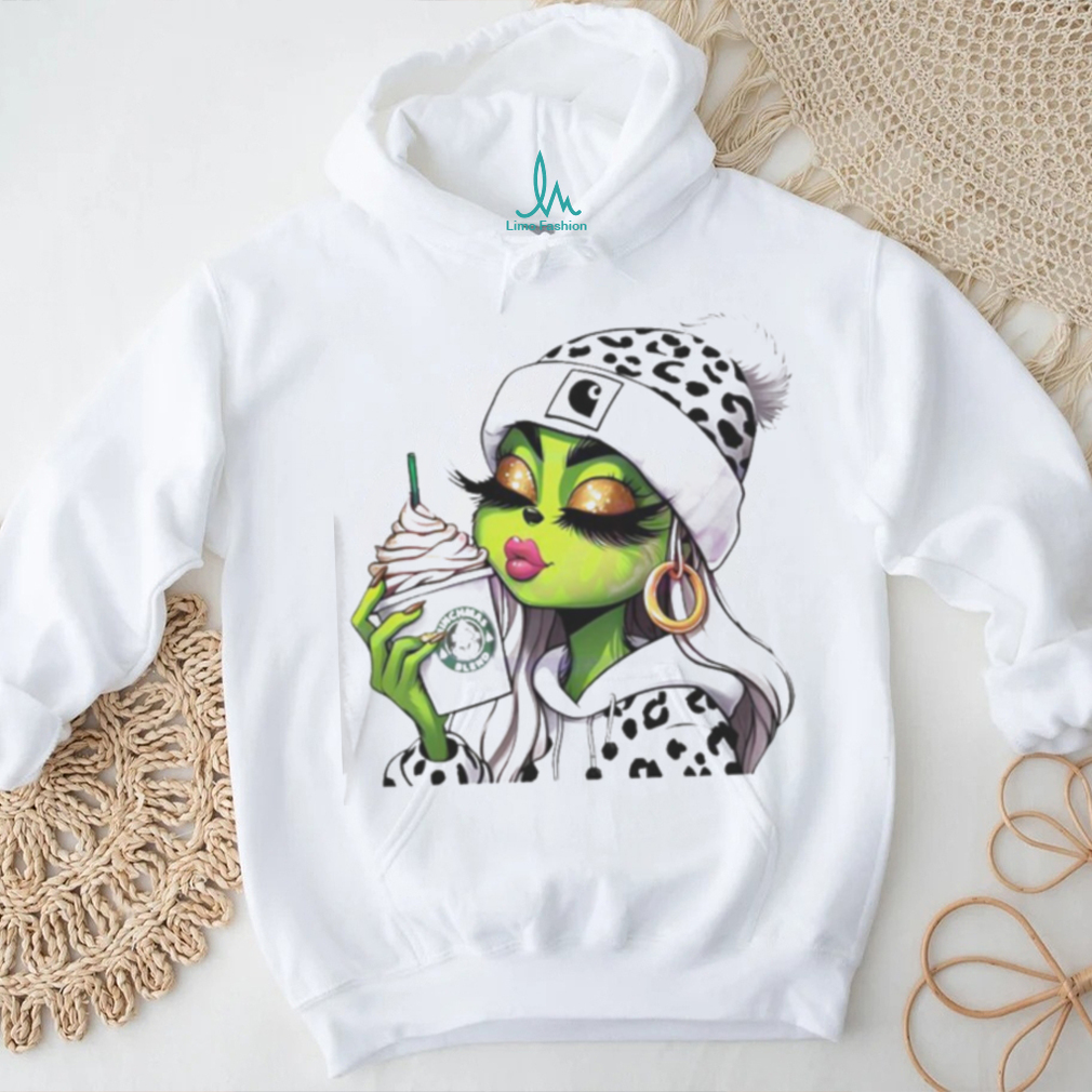 Grinchmas blend leopard retro shirt Grinchmas blend leopard retro shirt
