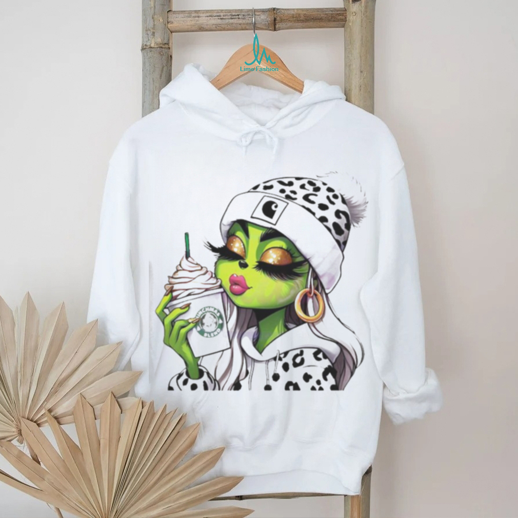 Grinchmas blend leopard retro shirt Grinchmas blend leopard retro shirt