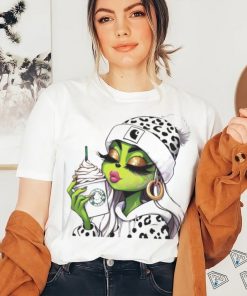 Grinchmas blend leopard retro shirt