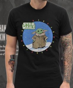 Grogu The Mandalorian Mad Engine Youth Snow Lights T Shirt